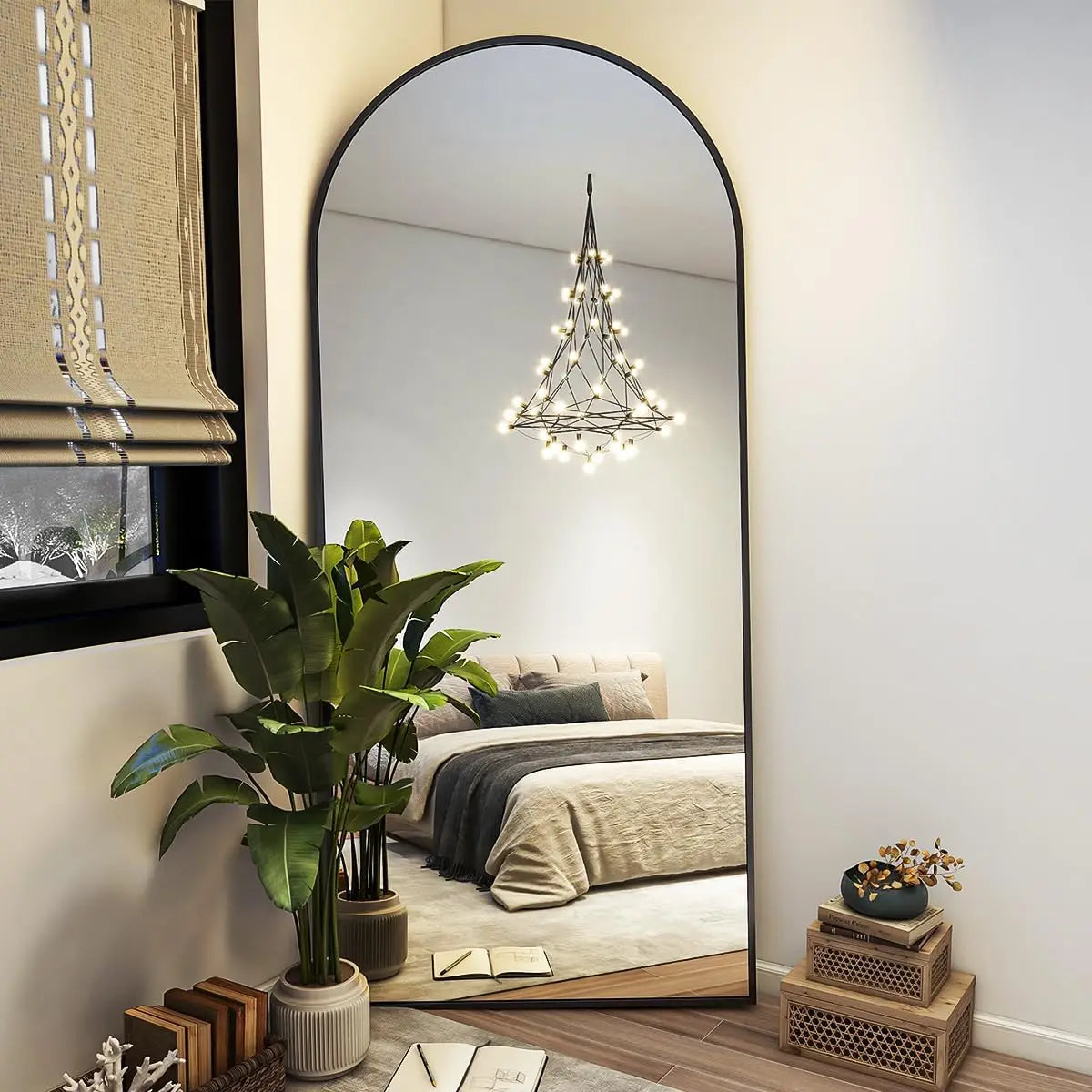 GOODNEST MONOLITH | 71" Arch Floor Mirror