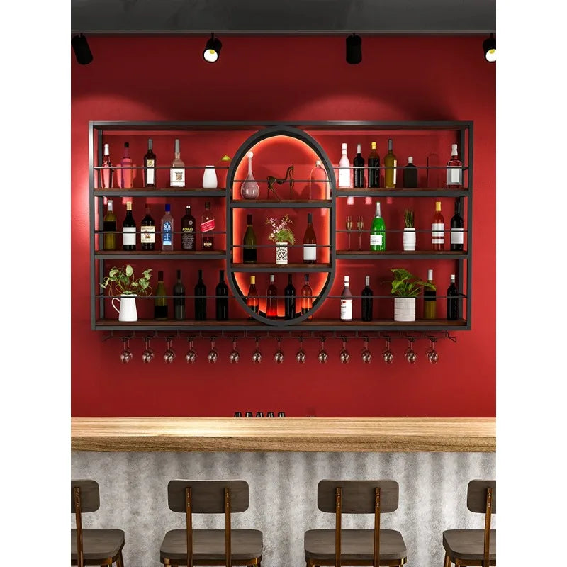 GOODNEST RIDGE | Wall-Mounted Wine Display Rack