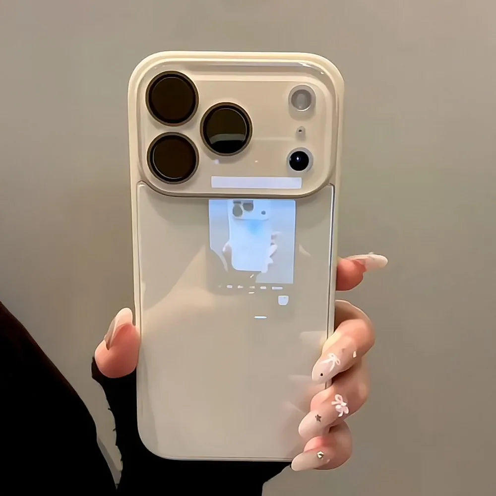 Tempered Glass Candy Color Hard Case for iPhone 15 16 17 Pro Max 14 13 12 11 Camera Protector Bumper Shockproof Slim Cover