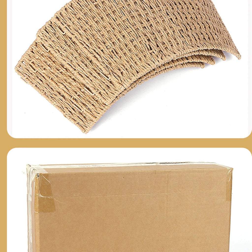 Rattan Woven Christmas Tree Collar