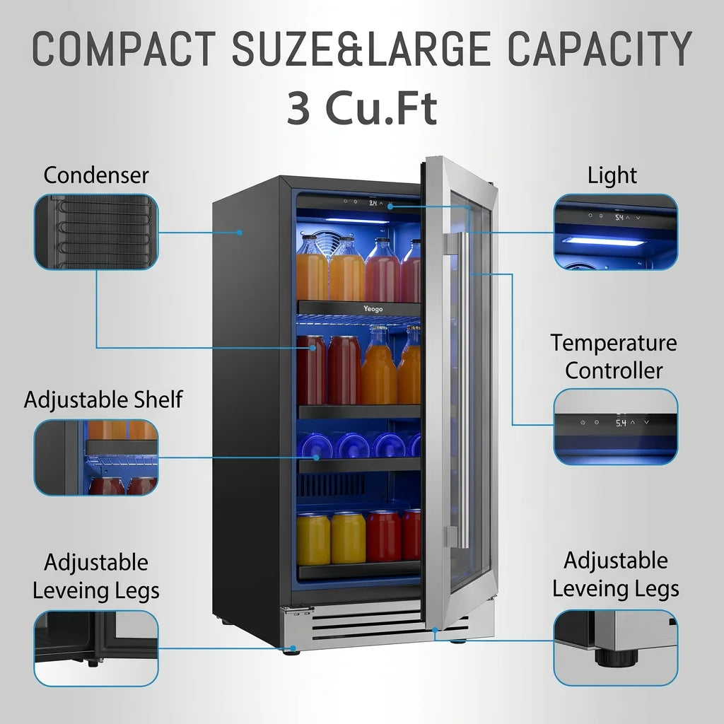 GOODNEST CHILL | Undercounter Beverage Cooler