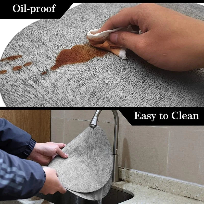 Lino Faux Leather Placemats