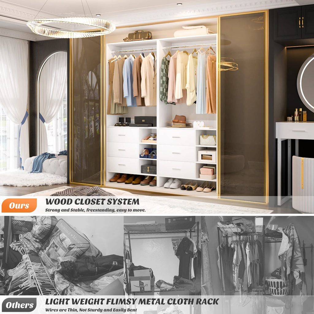 Alcove Compact Closet System