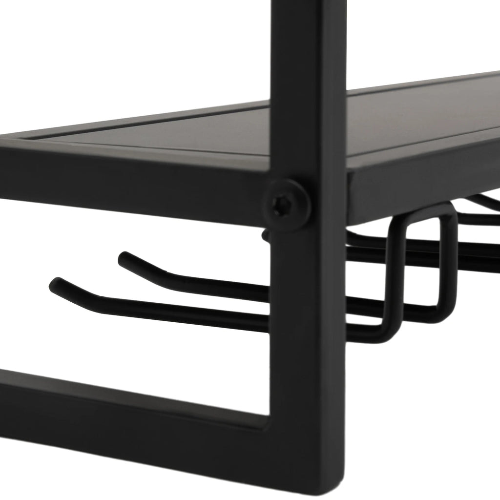 GOODNEST RAIL | Wall Wine Rack with Glass Holder