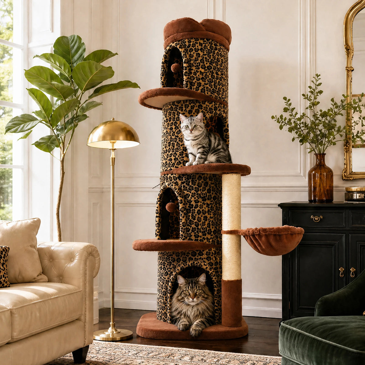 GOODNEST WARREN | 4-Condo Cat Tower