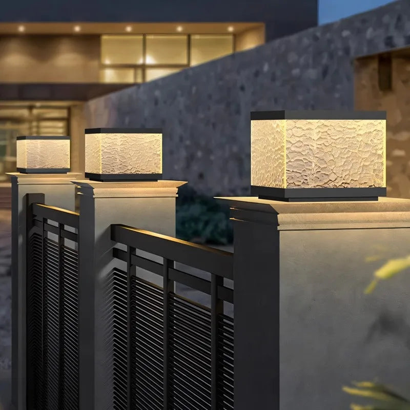 GOODNEST CAPSTONE | Solar Pillar Cap Light