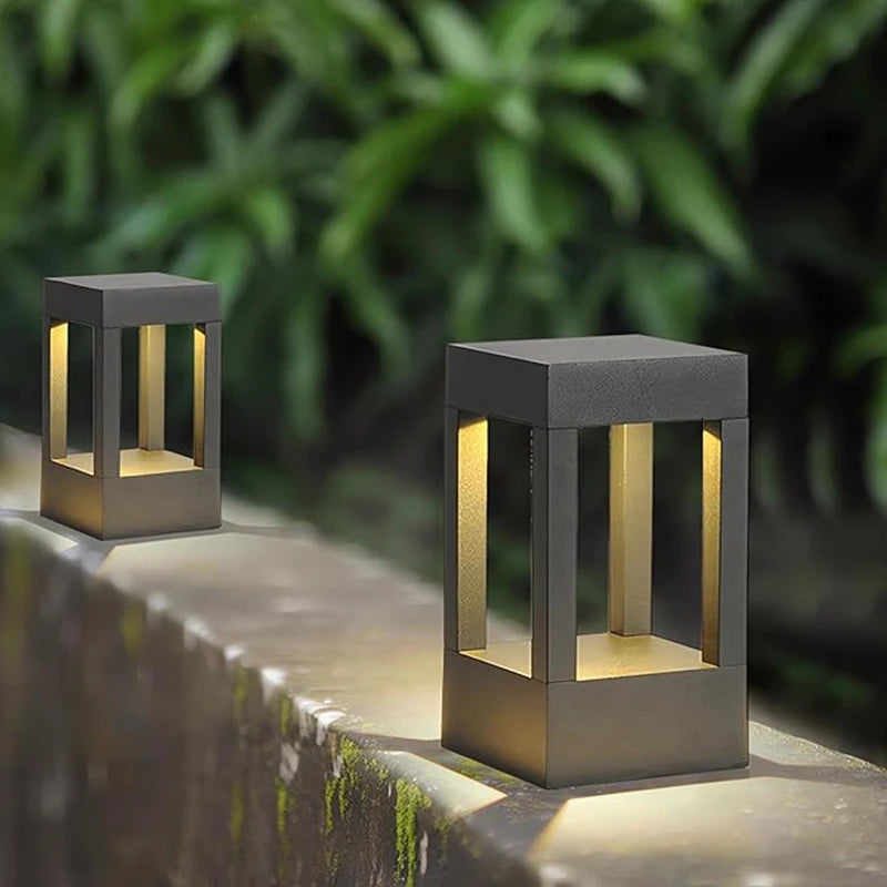 GOODNEST SLATE | Square LED Bollard Light