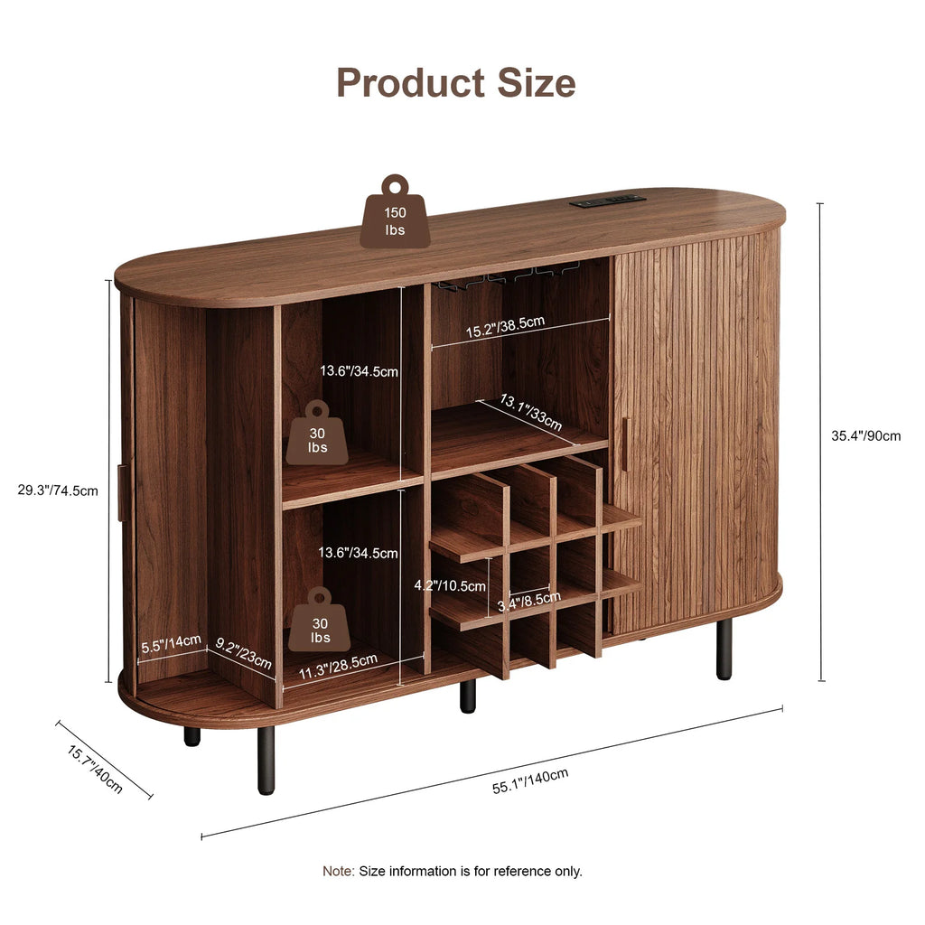 GOODNEST DECANTER | Lit Wine Bar Sideboard