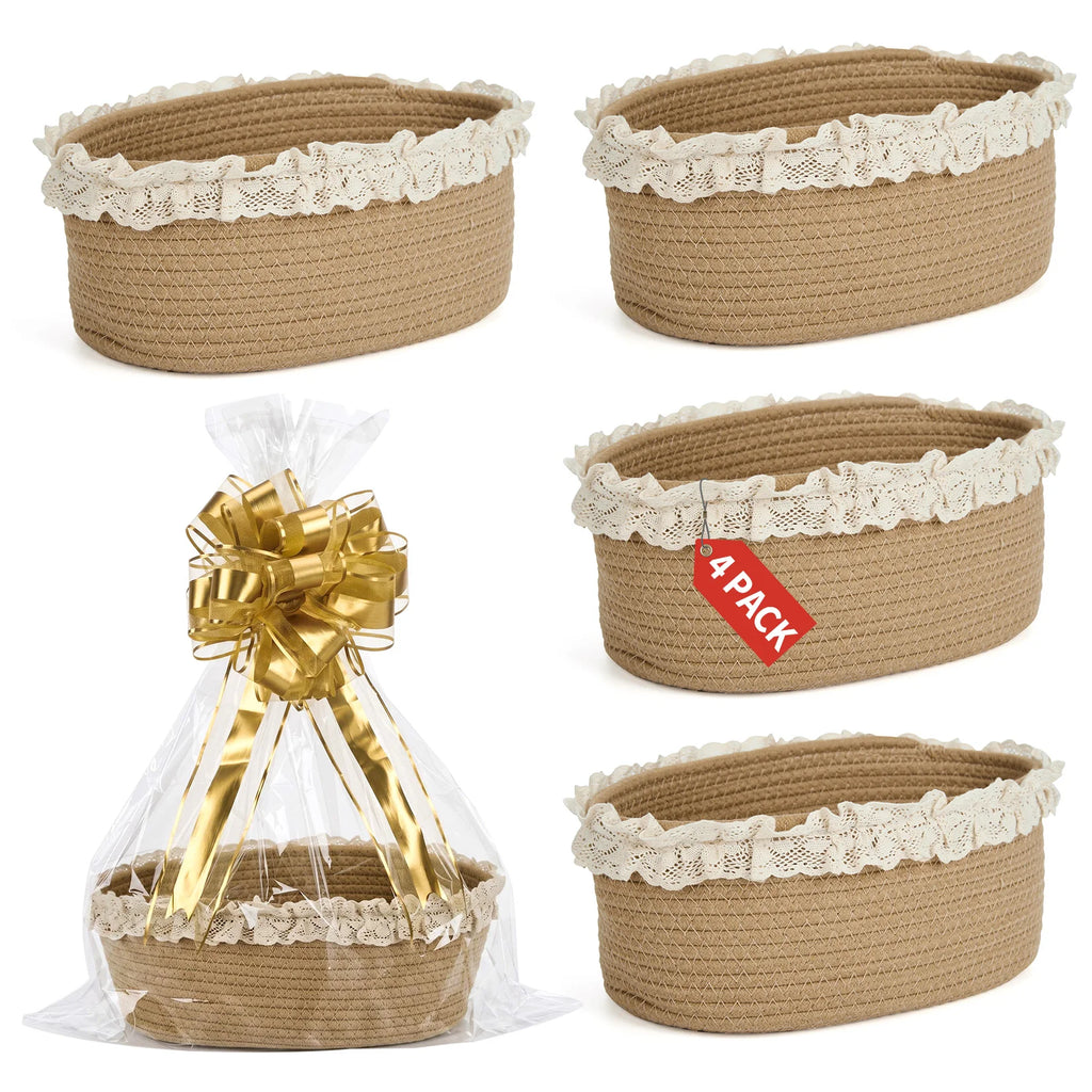 GOODNEST WEAVE | Cotton Rope Basket Set of 4