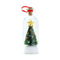2026 New Recordable Christmas Tree Message Bottle Christmas Tree Ornaments Xmas Holiday Keepsake Snowy Scene in Nostalgic Bottle