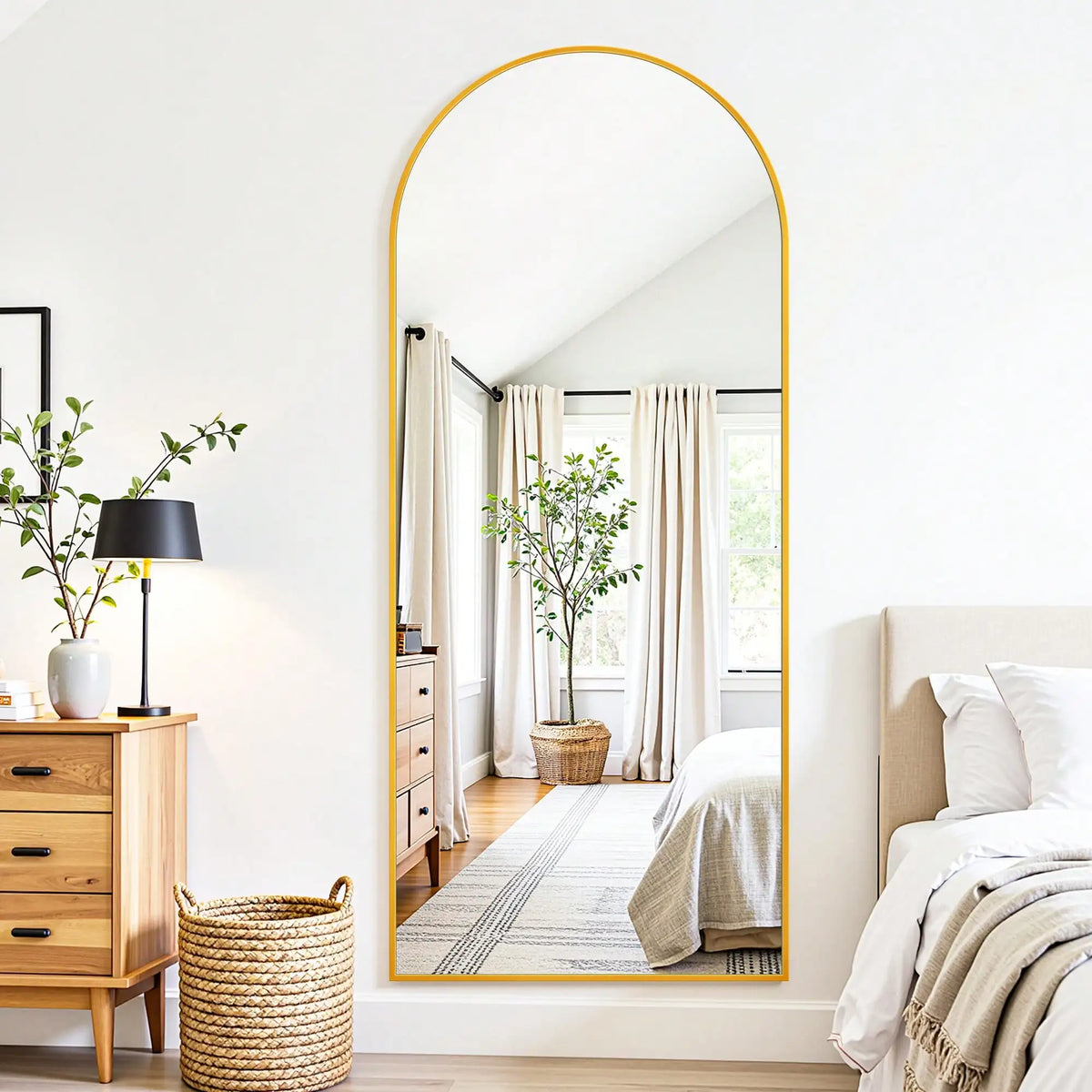 GOODNEST VISTA | 58" Arch Floor Mirror