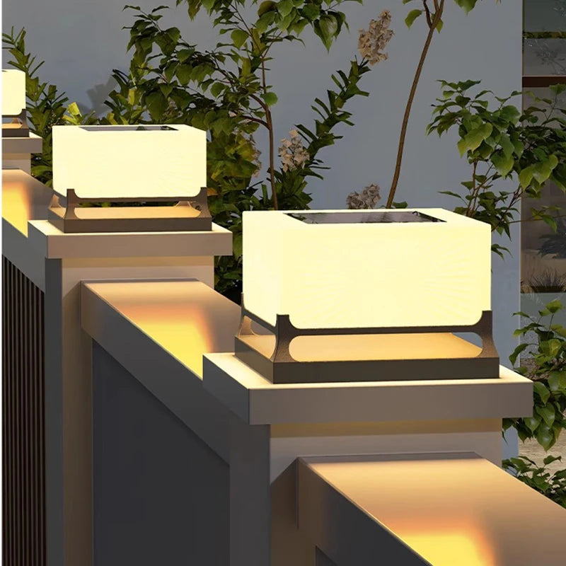 GOODNEST PIER | Modern Solar Post Light