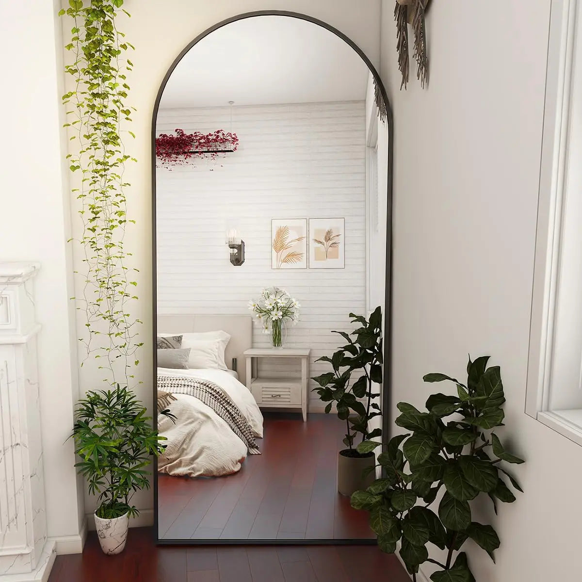 GOODNEST MONOLITH | 71" Arch Floor Mirror