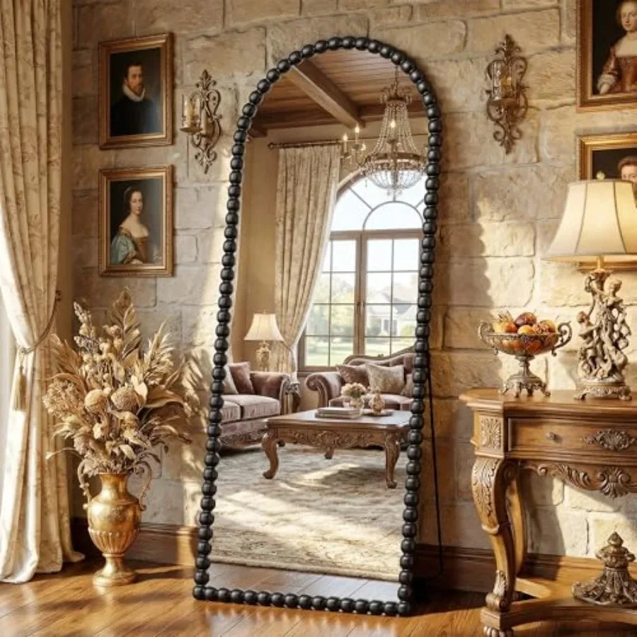 GOODNEST FILIGREE | 57" Beaded Arch Mirror