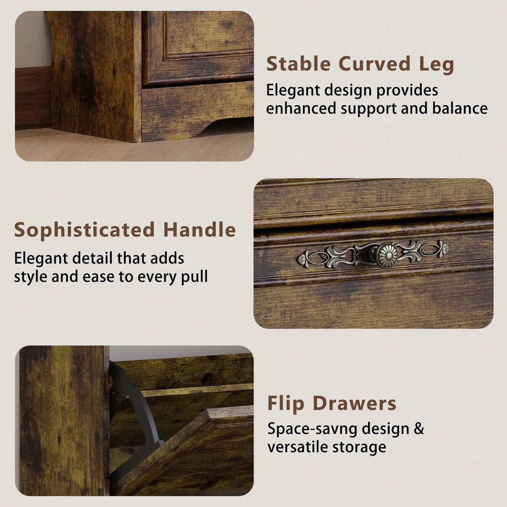 GOODNEST THRESHOLD | Slim Entryway Shoe Cabinet