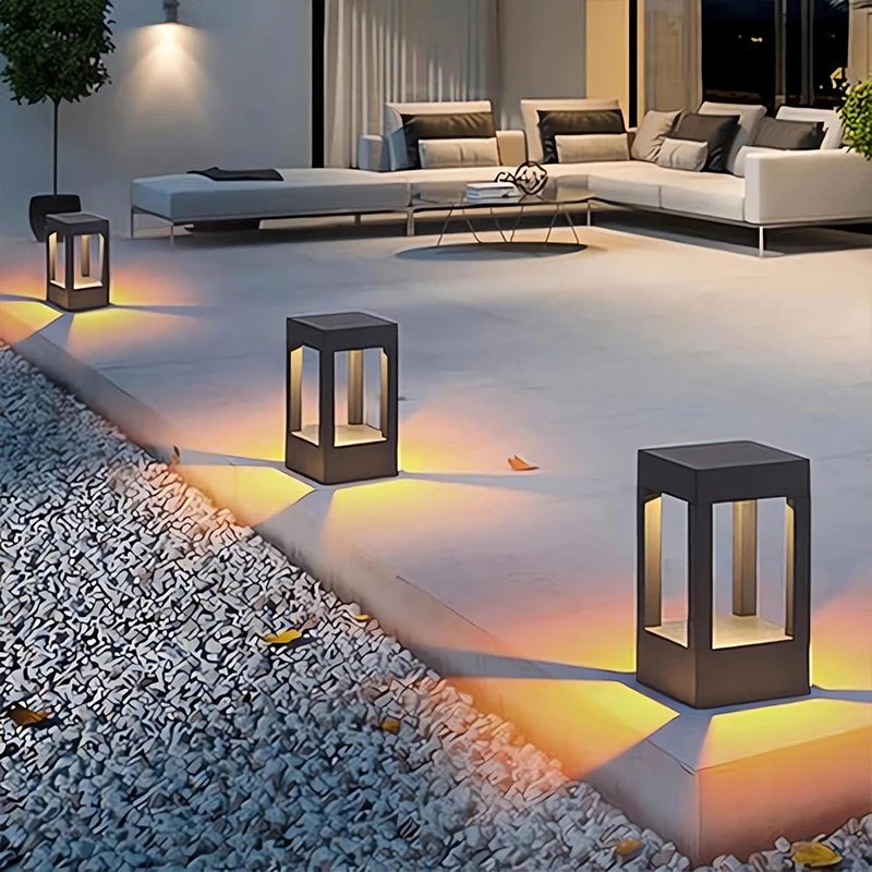 GOODNEST SLATE | Square LED Bollard Light