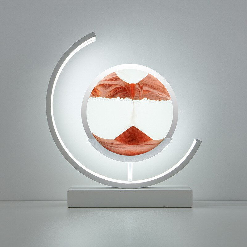 Dune 3D Moving Sand Art Table Lamp