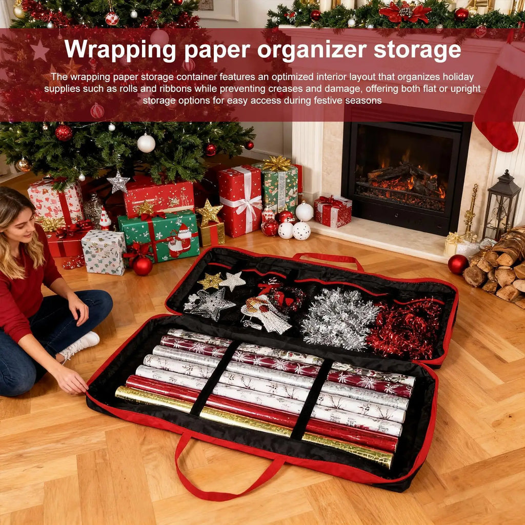 Roll Gift Wrap Storage Bag