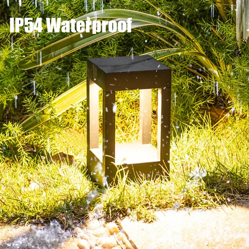 GOODNEST SLATE | Square LED Bollard Light