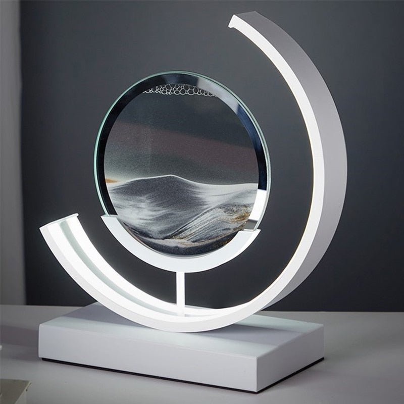 Dune 3D Moving Sand Art Table Lamp
