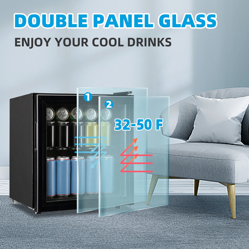 GOODNEST TAP | 85-Can Countertop Beverage Fridge