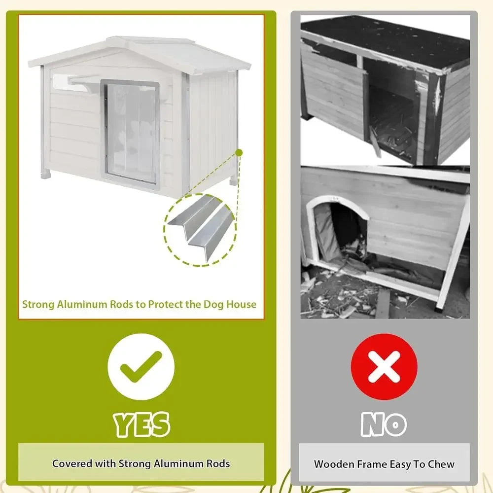 GOODNEST KENNEL | 40" Weatherproof Dog House