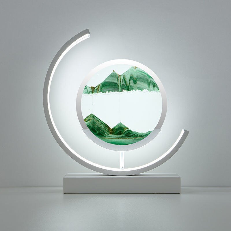 Dune 3D Moving Sand Art Table Lamp