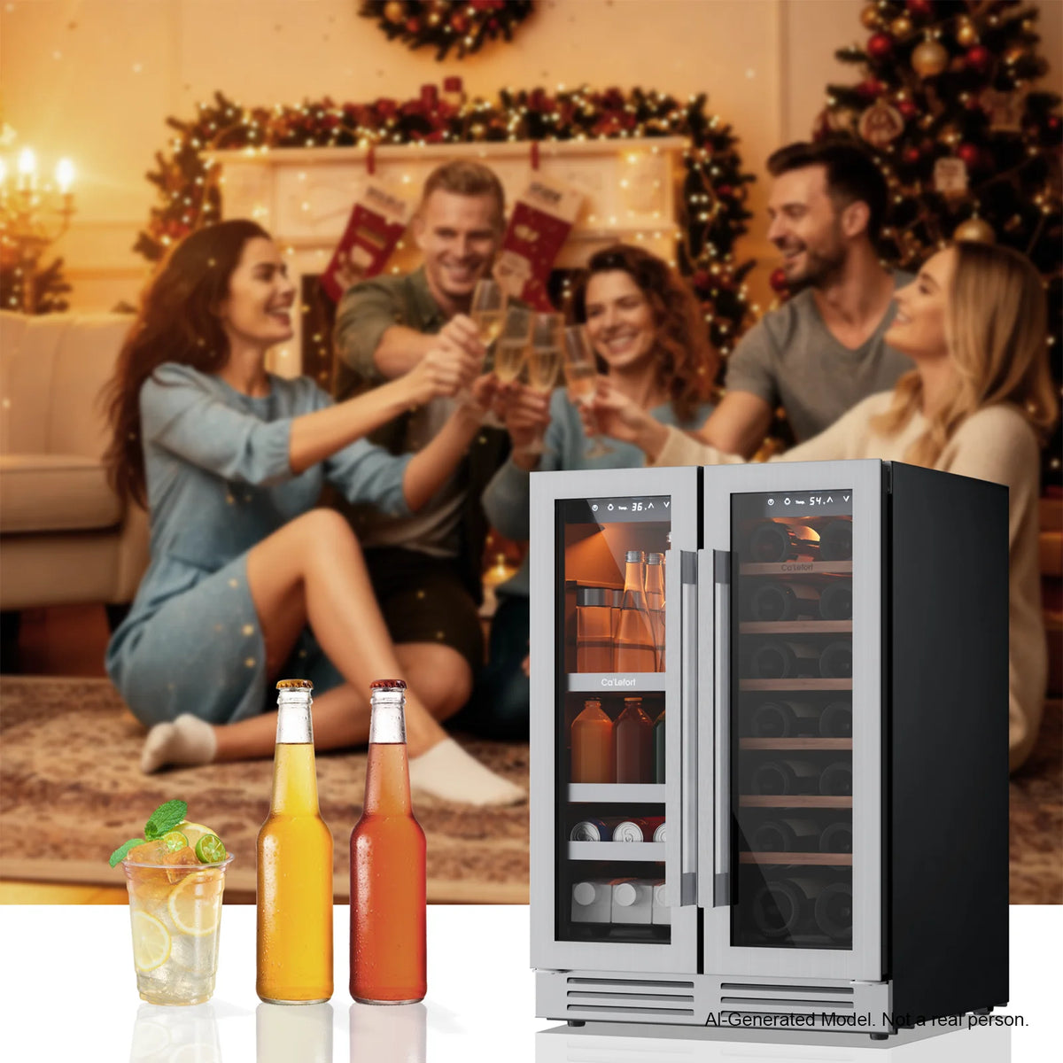 GOODNEST FROSTLINE | 24" Wine & Beverage Fridge