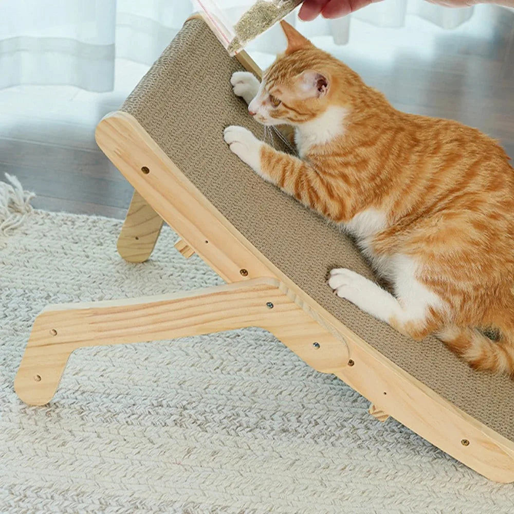 Cat Scratching Pads Scratch-resistant Multi-functional Easy to Assemble Indoor For Kittens or Adult Cats Protect Furniture