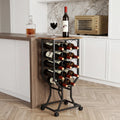 GOODNEST CARAFE | 12-Bottle Rolling Wine Rack