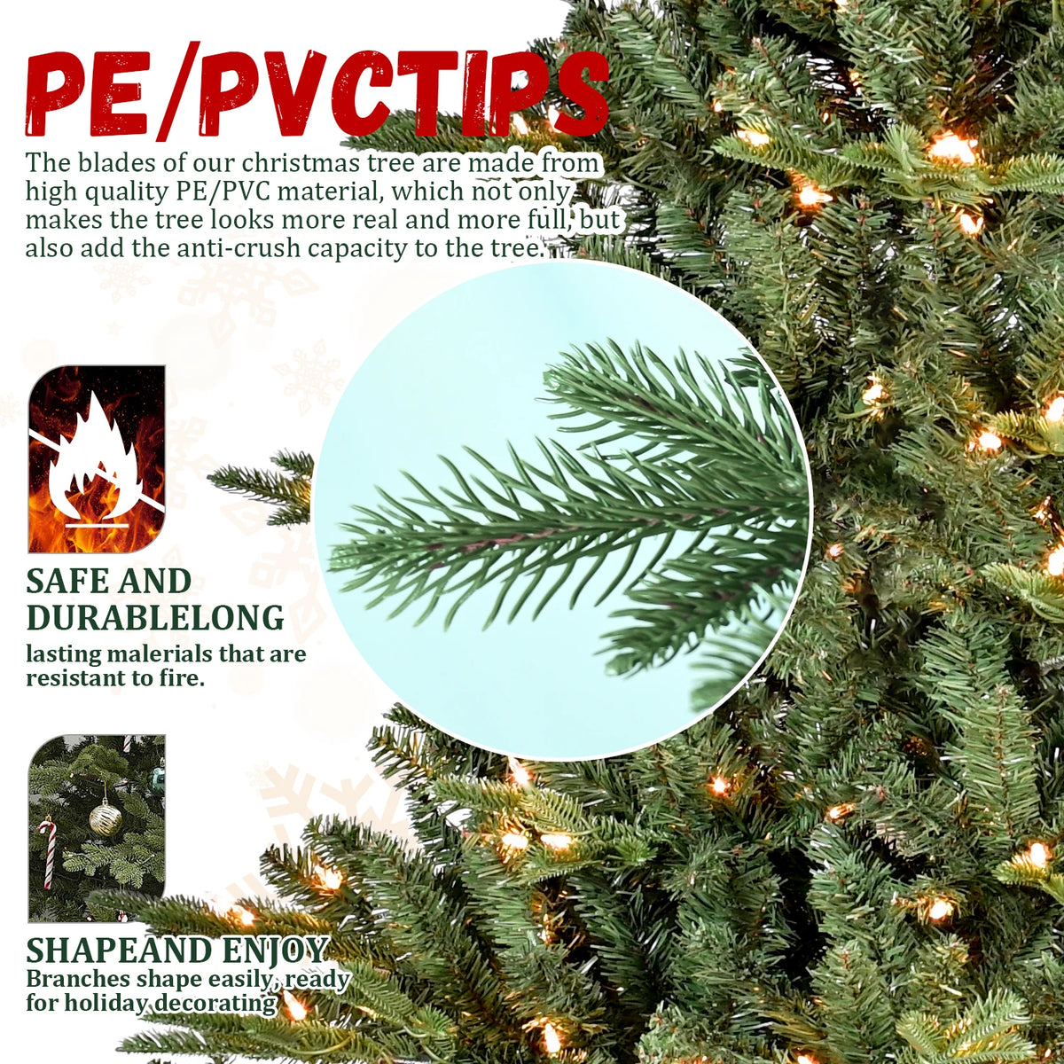 GOODNEST SPRUCE | Pre-Lit Christmas Tree