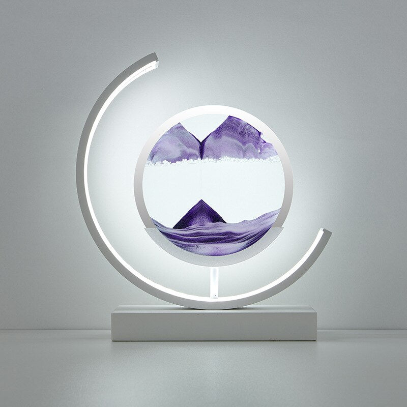 Dune 3D Moving Sand Art Table Lamp