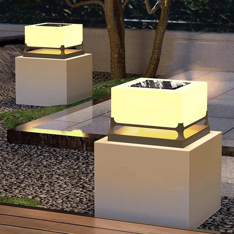 GOODNEST PIER | Modern Solar Post Light