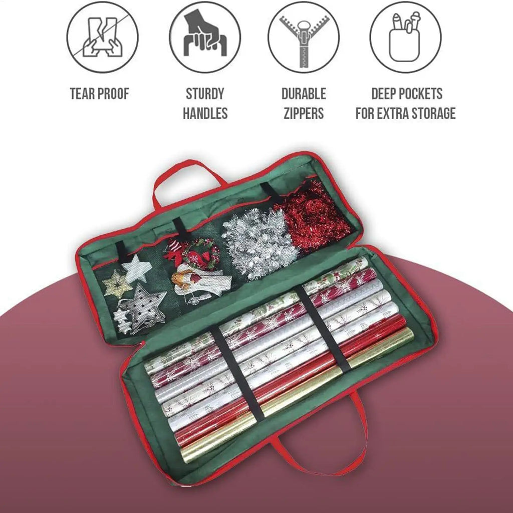 Roll Gift Wrap Storage Bag