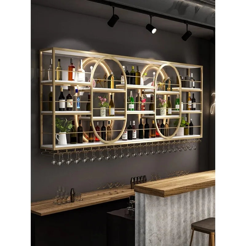 GOODNEST RIDGE | Wall-Mounted Wine Display Rack
