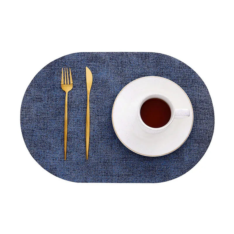 Lino Faux Leather Placemats