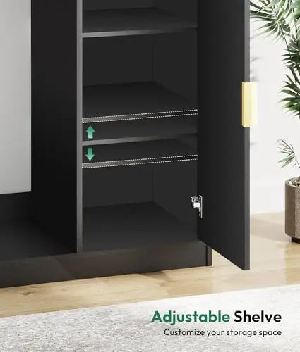 GOODNEST CELLAR | Fluted Bar Cabinet, Fridge Bay