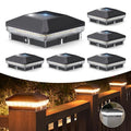 GOODNEST CAP | Solar Fence Post Light Set