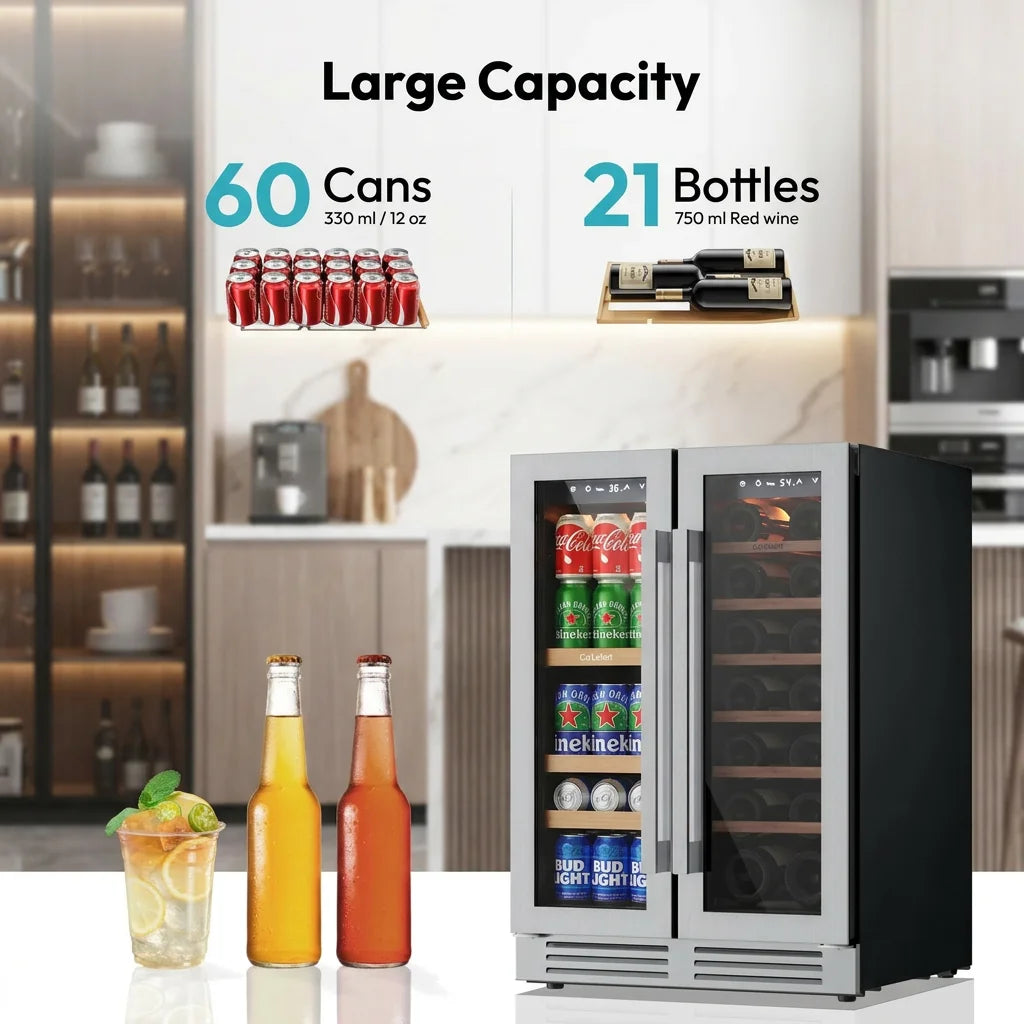 GOODNEST FROSTLINE | 24" Wine & Beverage Fridge