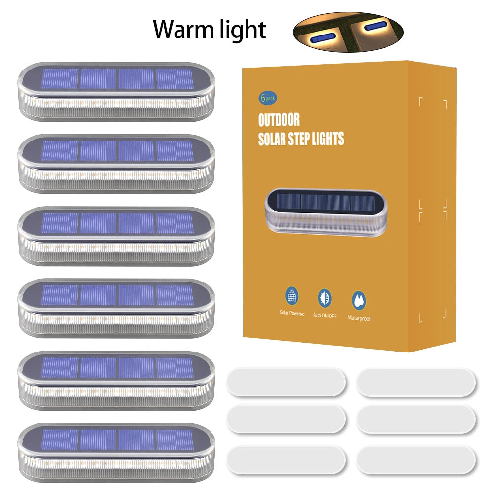 GOODNEST STEP | Solar Deck & Step Light Set