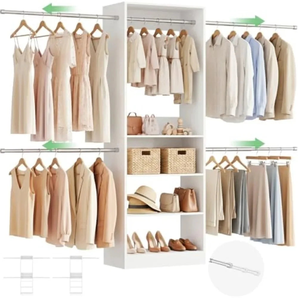 Range 12ft Open Closet Shelving System - GoodNest