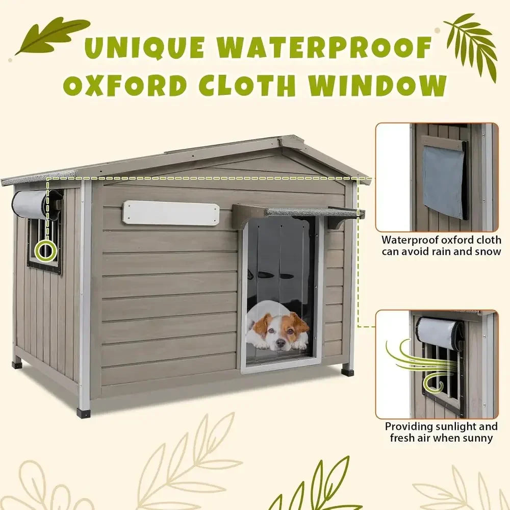 GOODNEST KENNEL | 40" Weatherproof Dog House