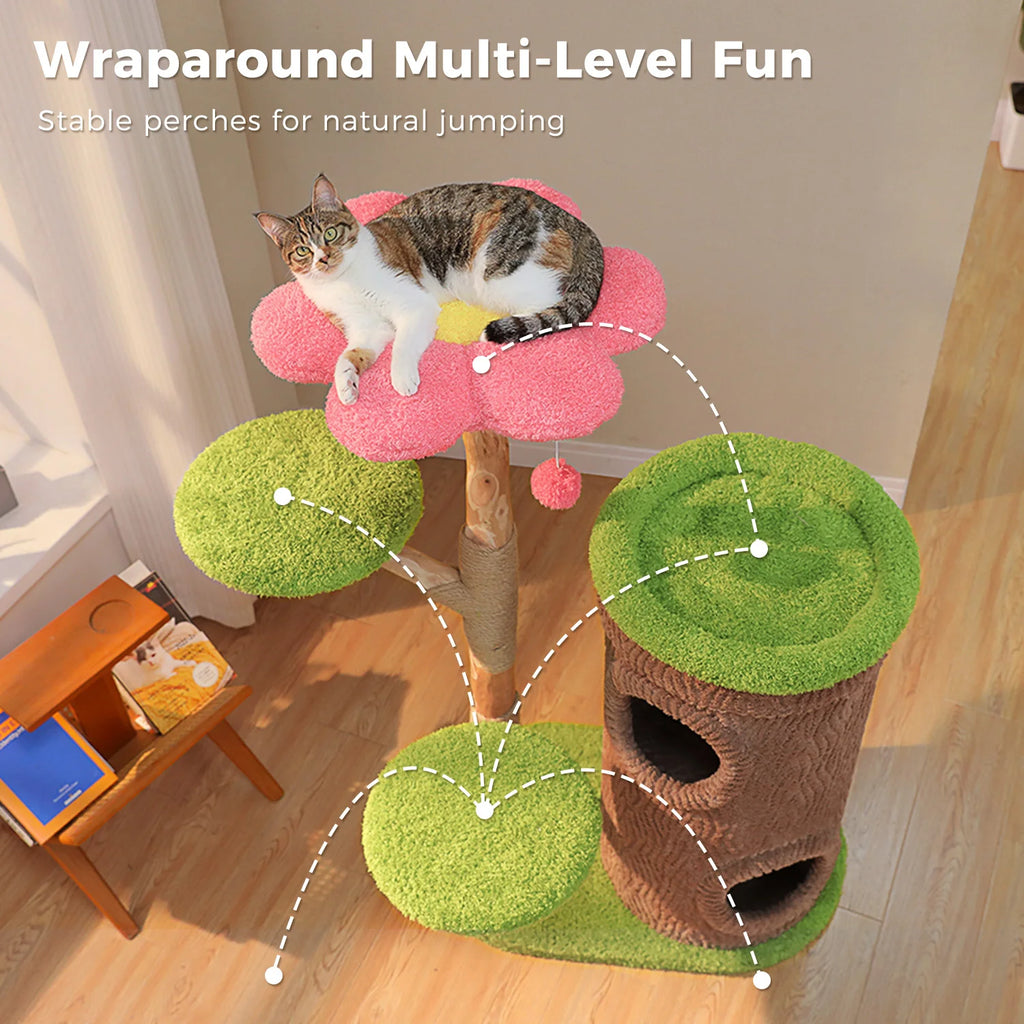 GOODNEST WARREN | 4-Condo Cat Tower