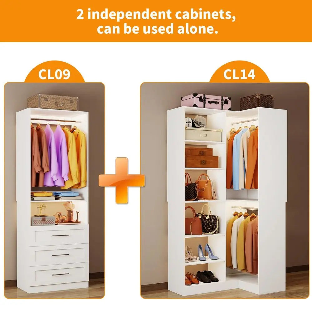 Atelier 58ft Walk-In Closet System