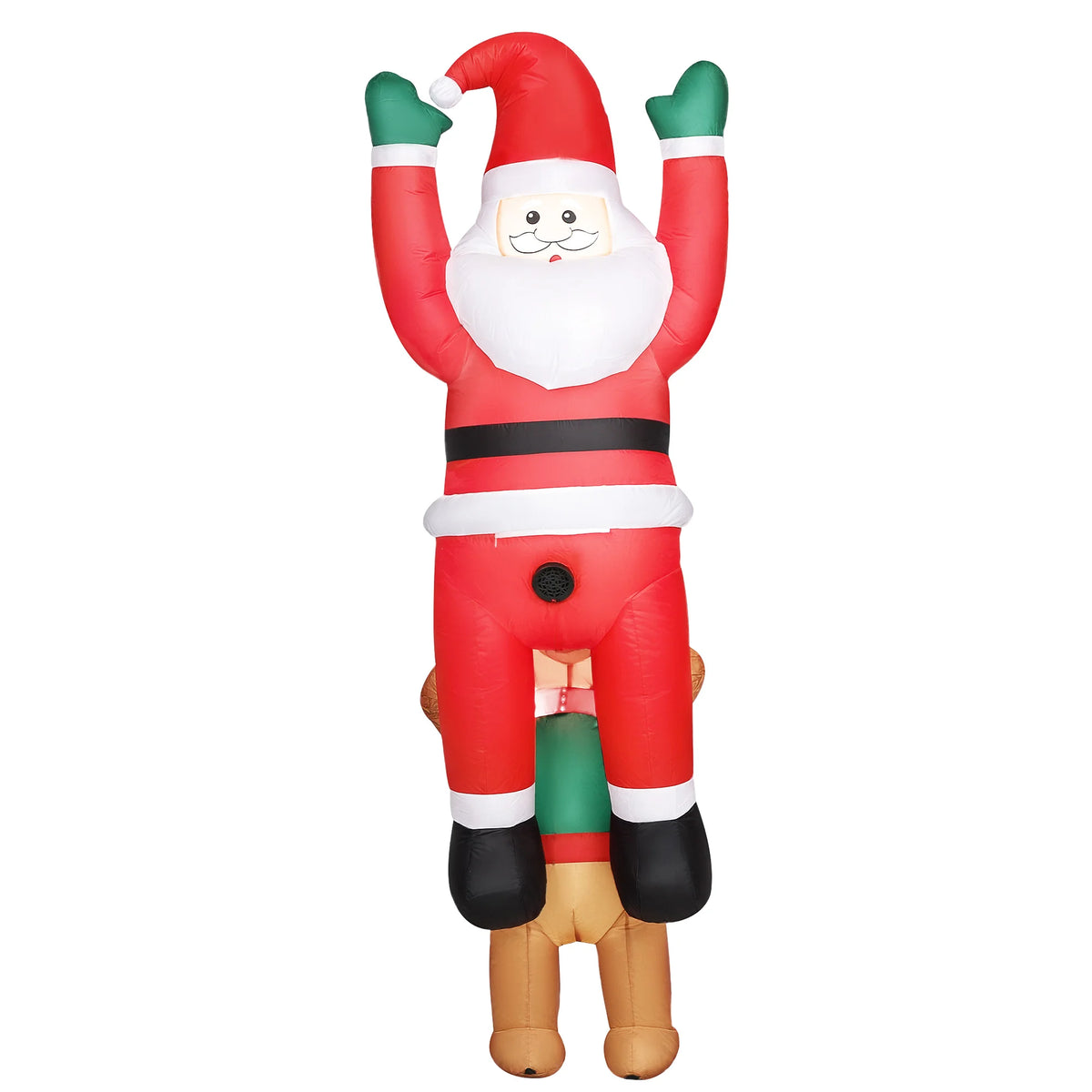 Chimney 7ft Hanging Inflatable Santa - GoodNest