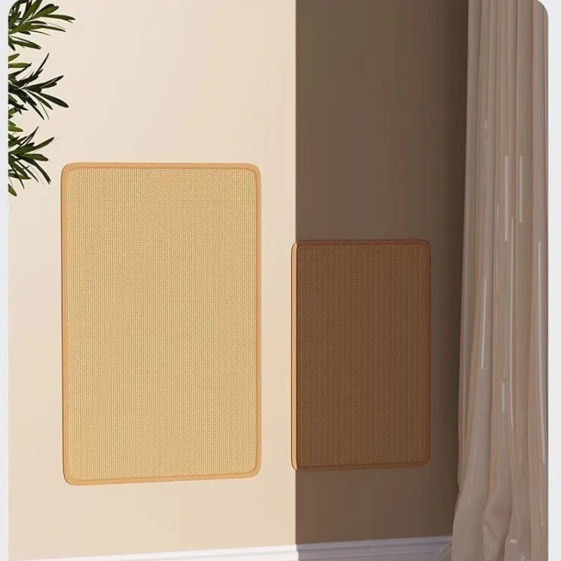 Cat Scratching Mat Wall Mount Cat Scratcher Pad Non‑Shed Wear‑Resistant Sofa Protector Pet Cat Claw Grinding Accessory