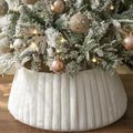 Fleece Plush Christmas Tree Collar - GoodNest