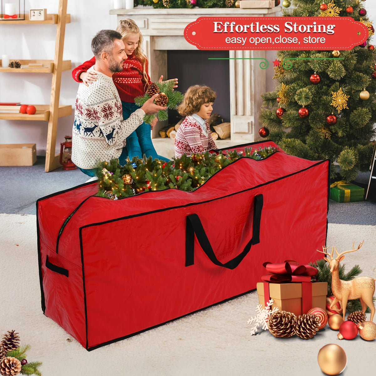 Pack Zippered Tree Storage Bag