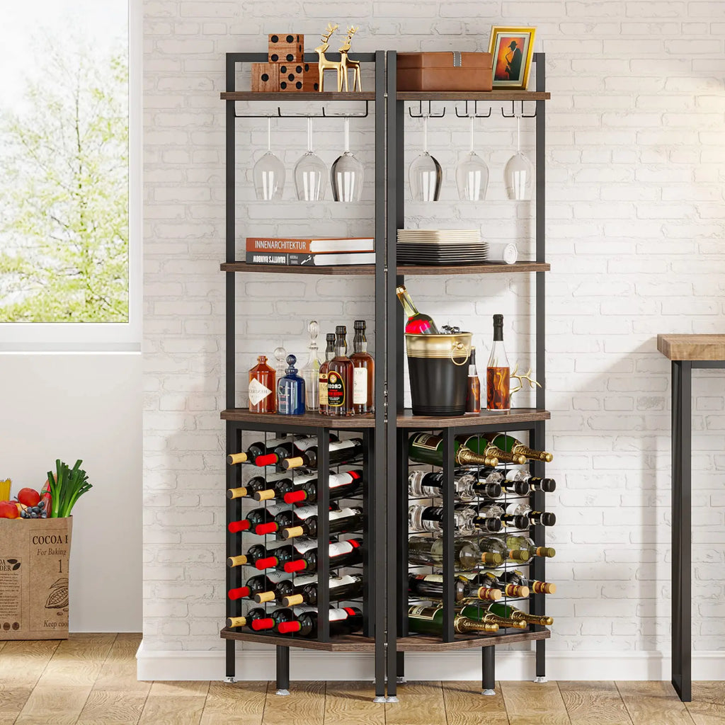 GOODNEST CORK | Corner Wine Rack Bar Shelf