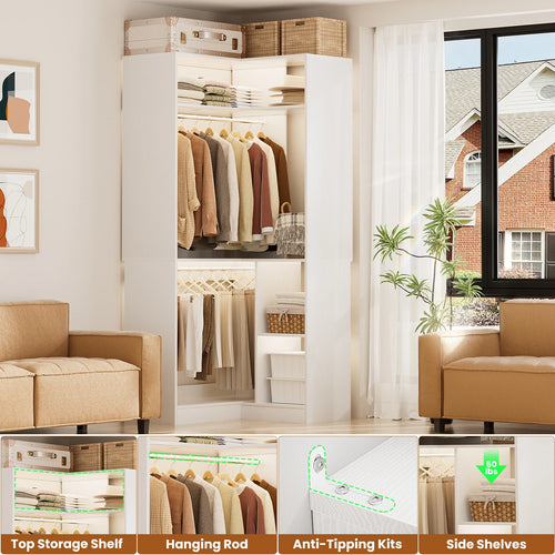 GOODNEST ANGLE | L-Shaped Corner Closet System